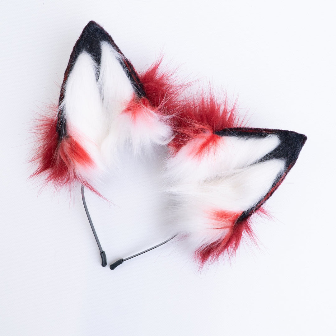 Full Wolf Ears red