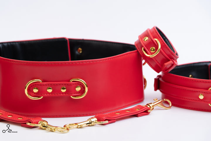 Bondage Restraints Set Candy Red