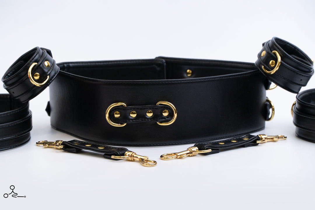 Bondage Restraints Set Black