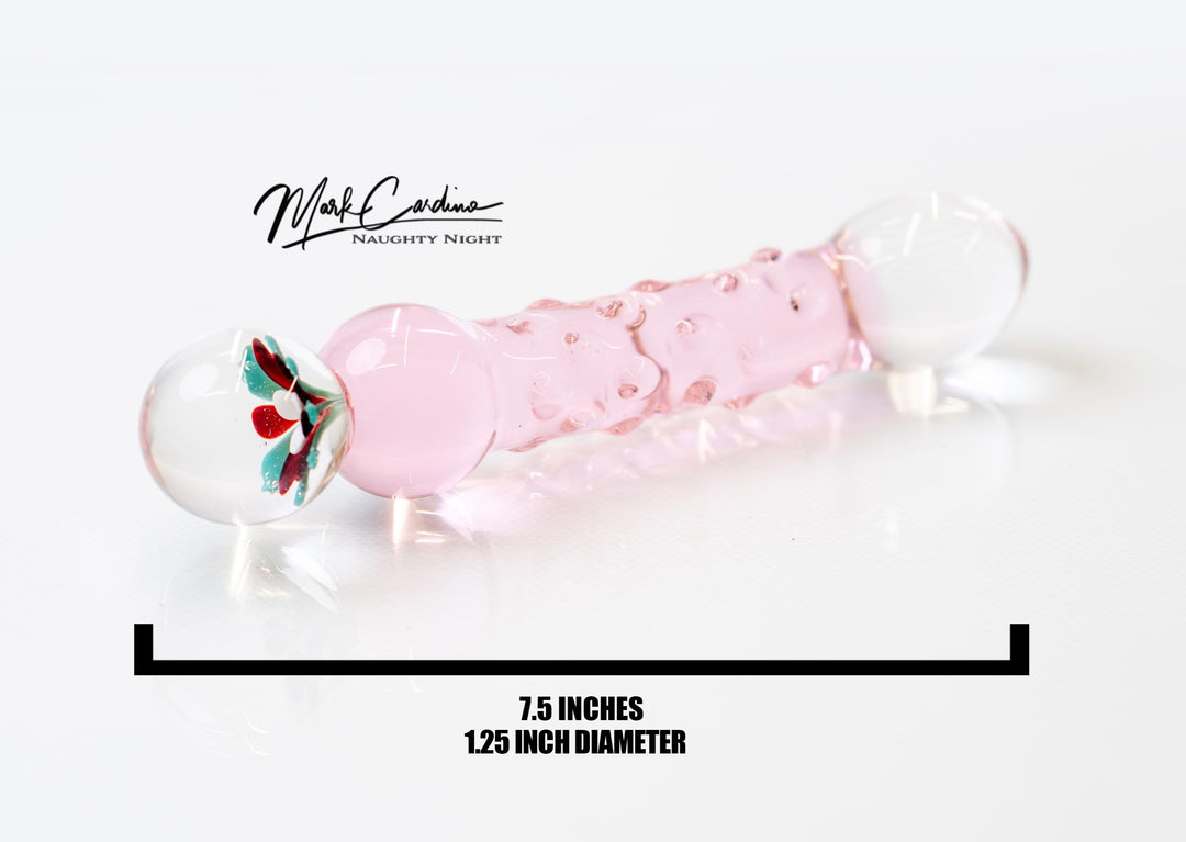 Flower Domed Pink Dildo