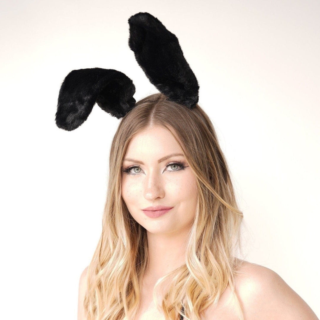 Black Bunny Ears