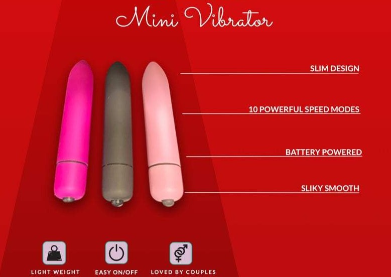 Bullet Battery Mini Vibrator