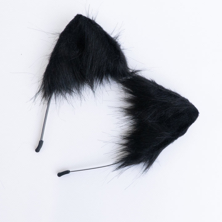 Full Fur Cat Ears black