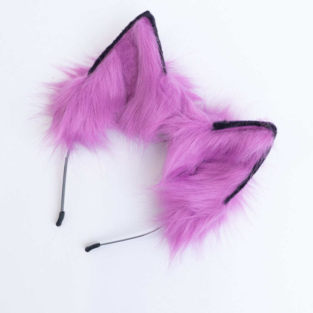 Full Wolf Ears purple