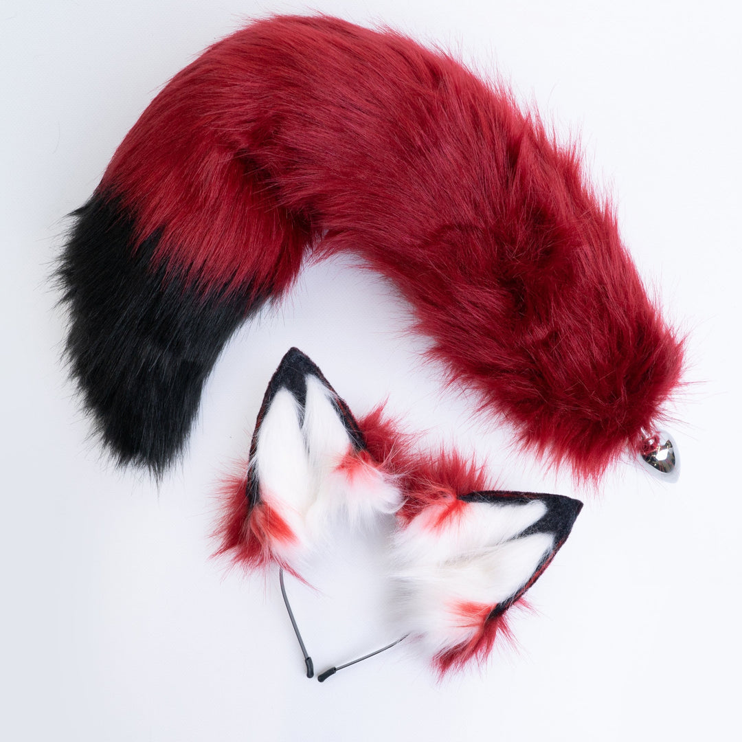 Flame 23 Inches Fox Tail Set