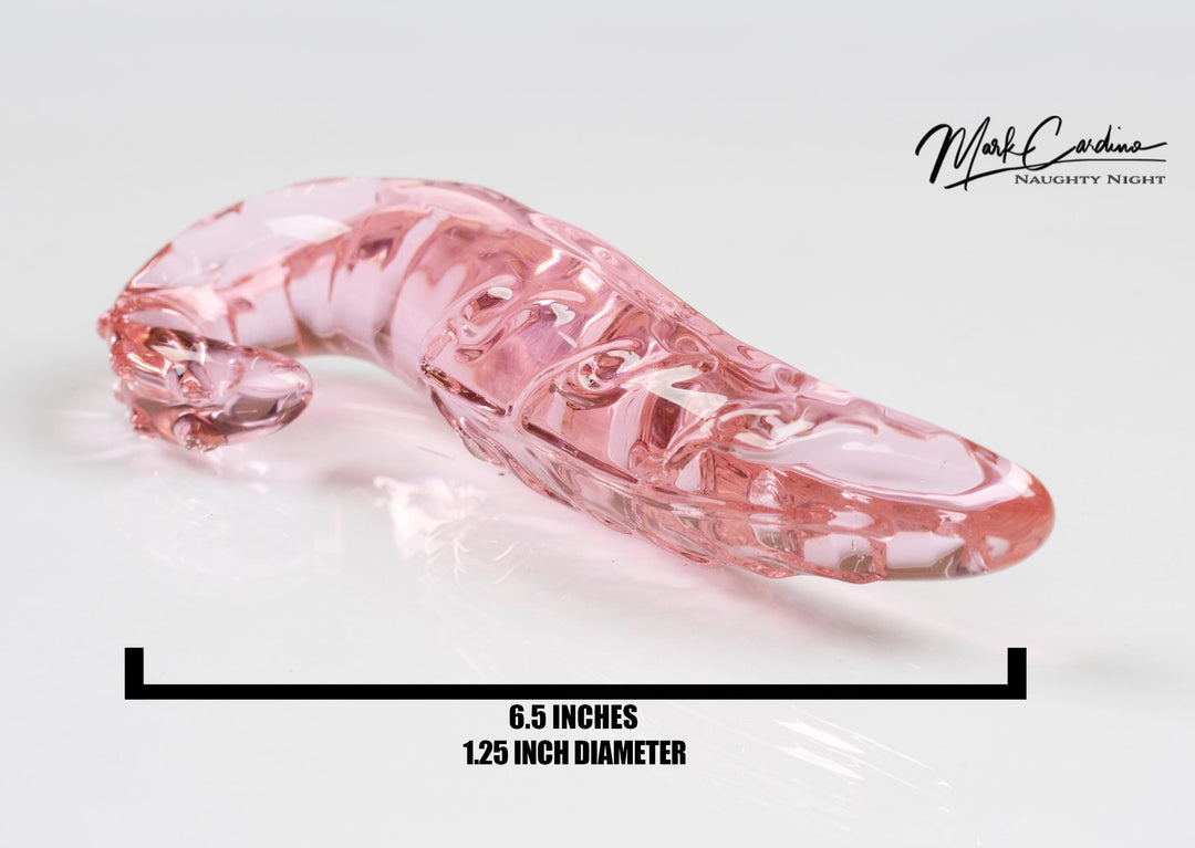 Curved Pink Tentacle Dildo