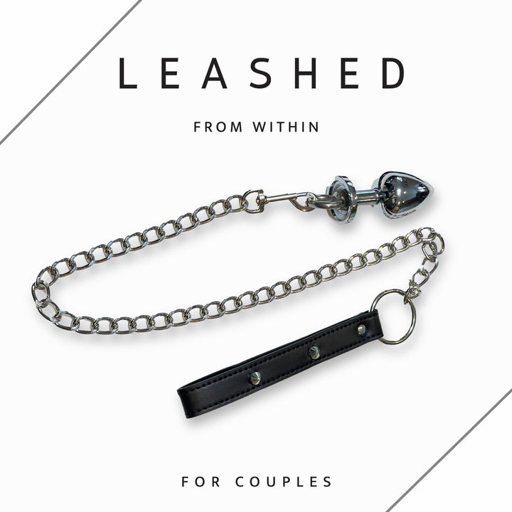 Detachable Leash Butt Plug Sex Toy