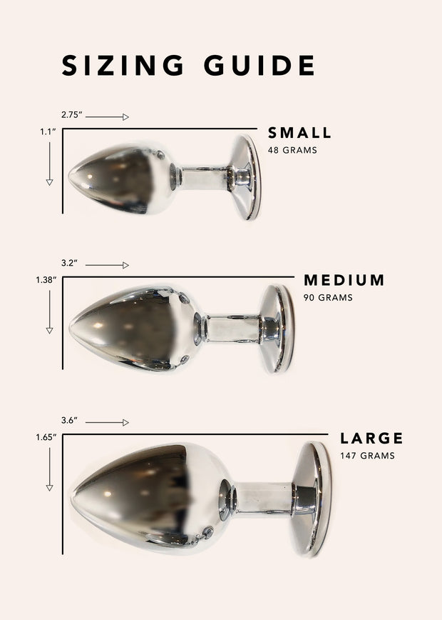 Butt Plug With leash Detachable Anal Plug