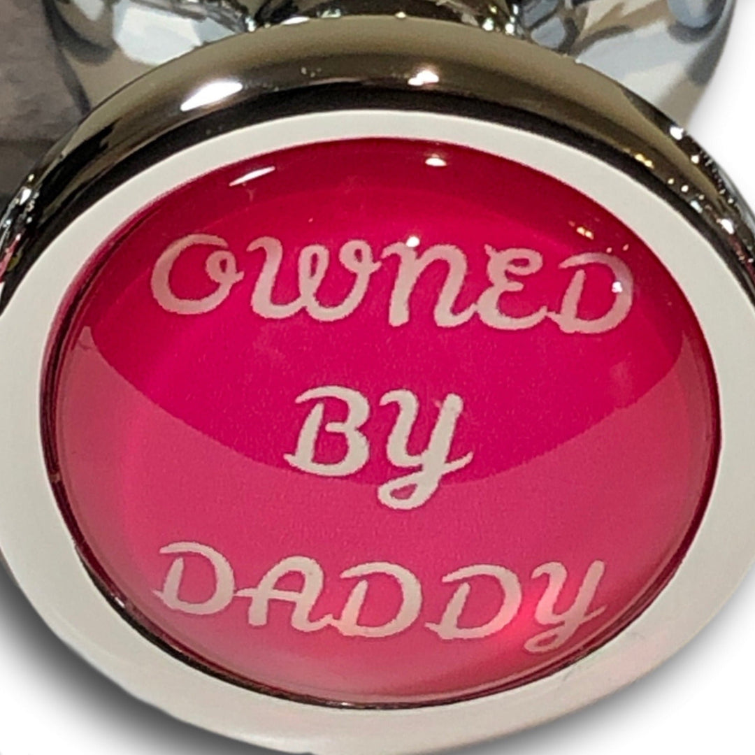 Owned By Daddy butt plug