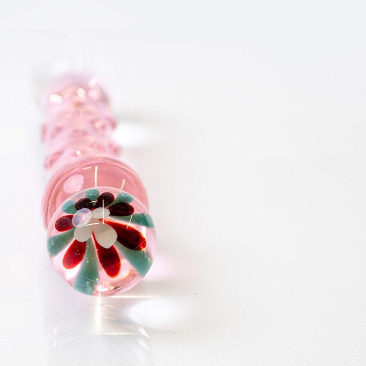 Flower Domed Pink Dildo