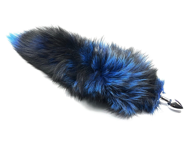 Mystic Blue 17 Inches Fox Tail Set