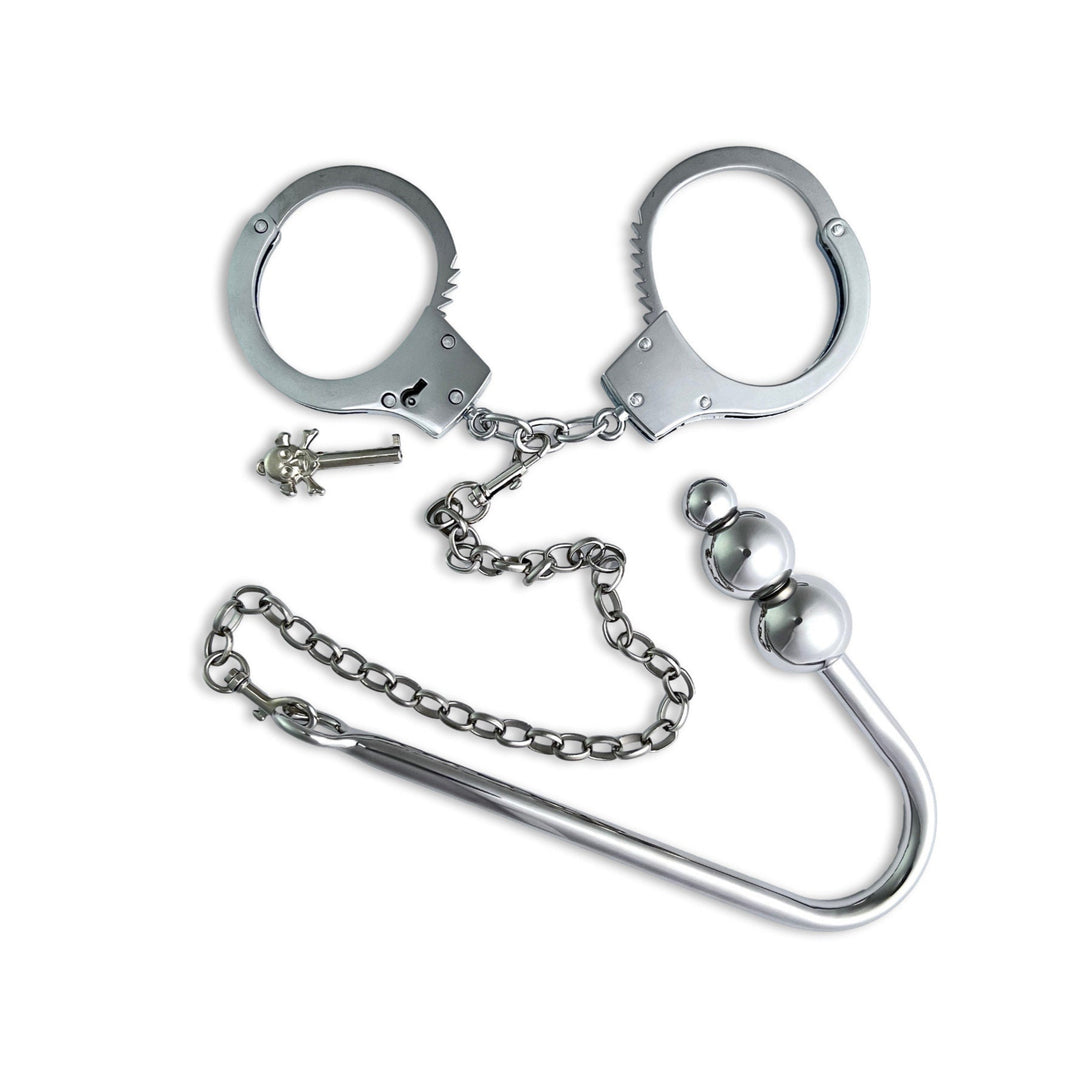 ANAL HOOK HANDCUFF SET | BDSM Sex Toy Indulge ANAL HOOK HANDCUFF SET | BDSM Sex Toy Indulge