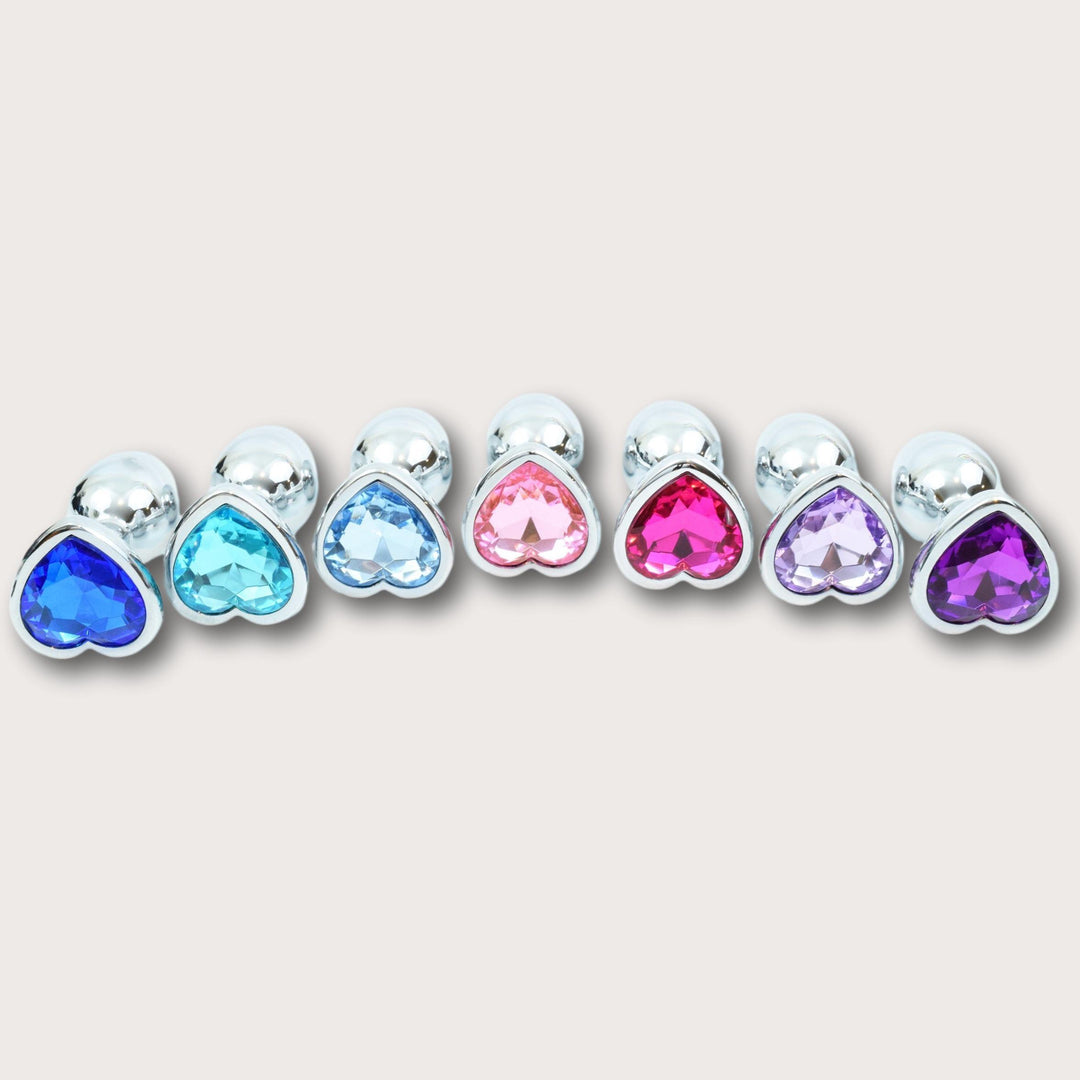 Jewel Heart Butt Plug Indulge Jewel Heart Butt Plug Indulge