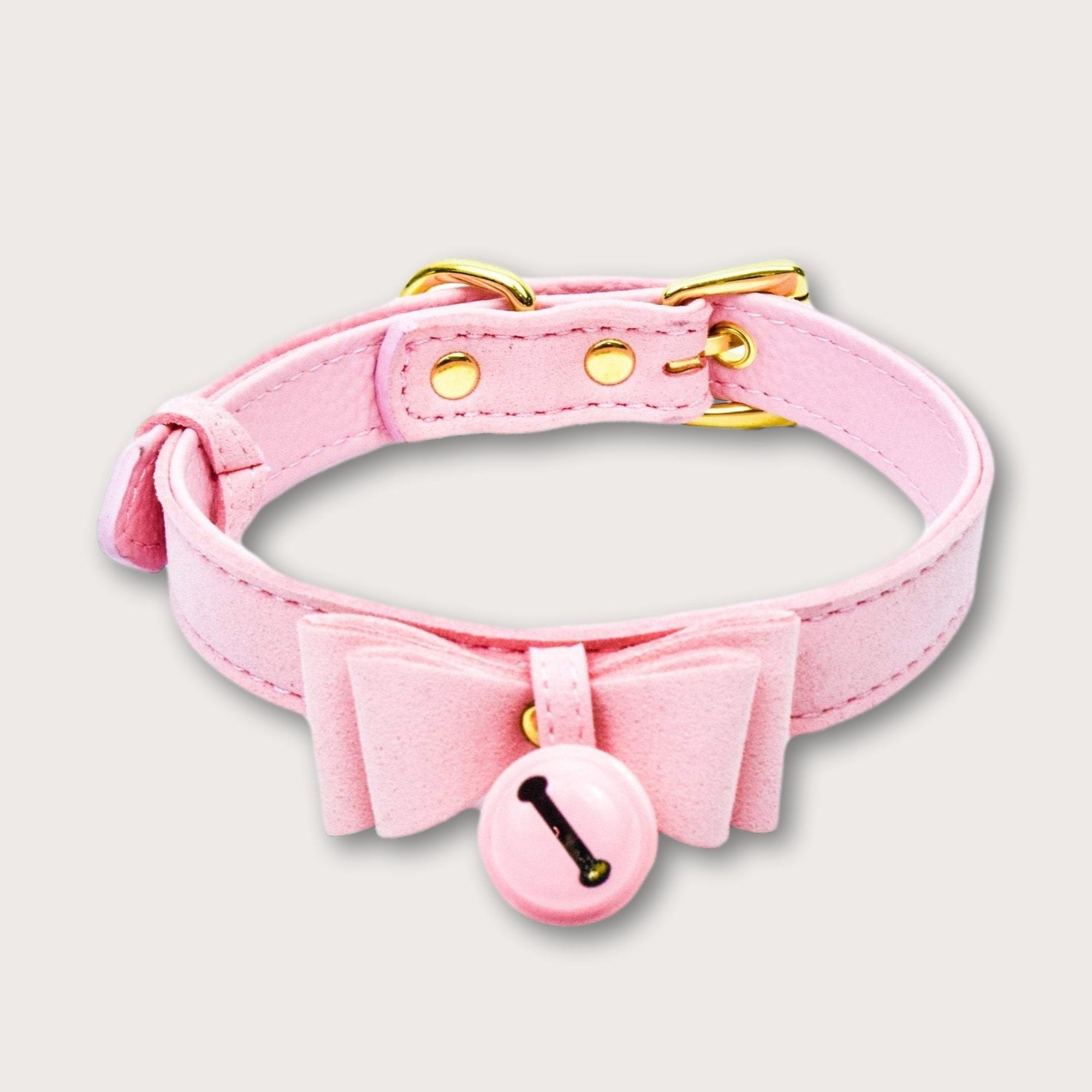 Pink bell deals choker