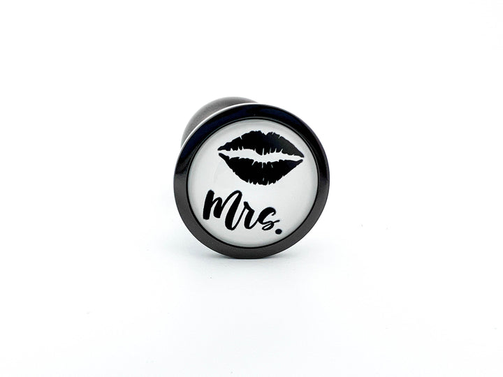 His or Hers Butt Plugs Featuring a Mustache or Sexy Lips Anal Plug Beginner Anal Toy LGBTQ Gift Bachelor Bachelorette Present
